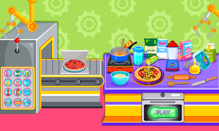 اسکرین شات 1 بازی Yummy Pizza, Cooking Game