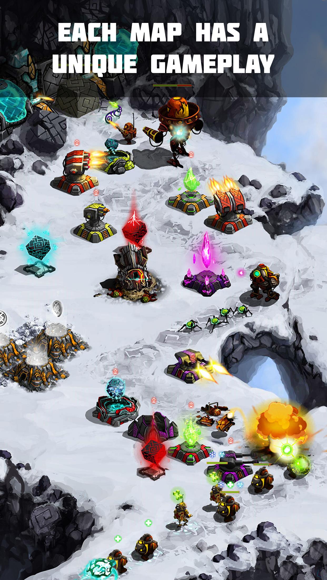 اسکرین شات 2 بازی Ancient Planet Tower Defense