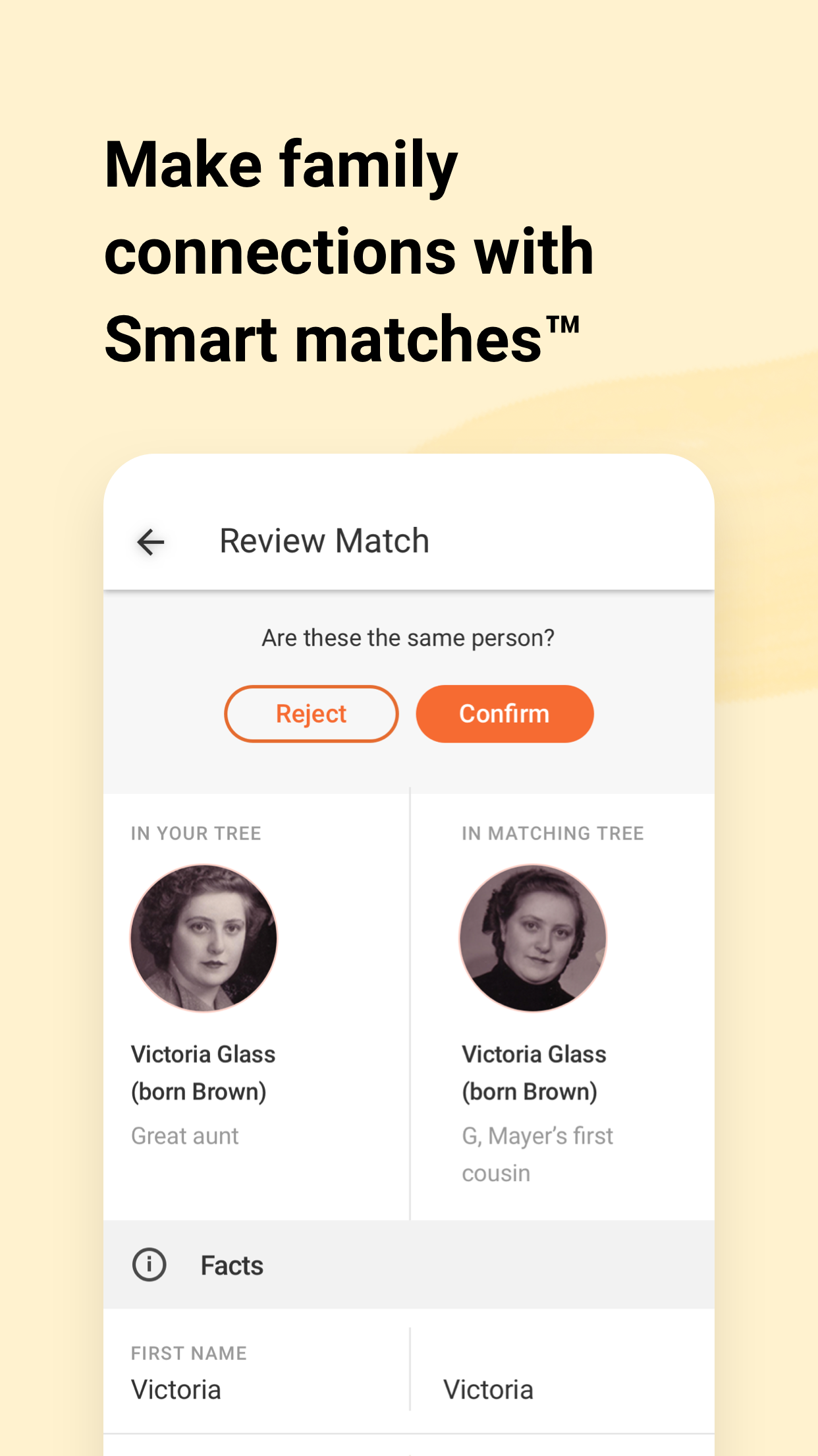 اسکرین شات 5 برنامه MyHeritage: Family Tree & DNA