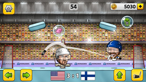 اسکرین شات 2 بازی 🏒Puppet Ice Hockey: Pond Head 🏆