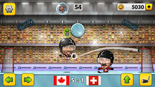 اسکرین شات 4 بازی 🏒Puppet Ice Hockey: Pond Head 🏆