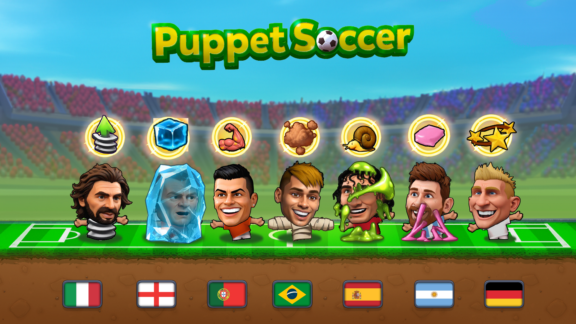اسکرین شات 3 بازی Puppet Soccer - Football