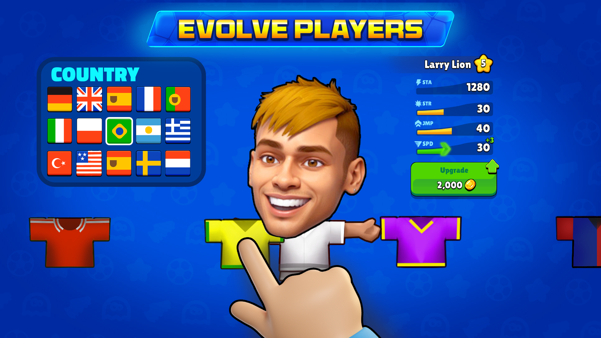 اسکرین شات 4 بازی Puppet Soccer - Football