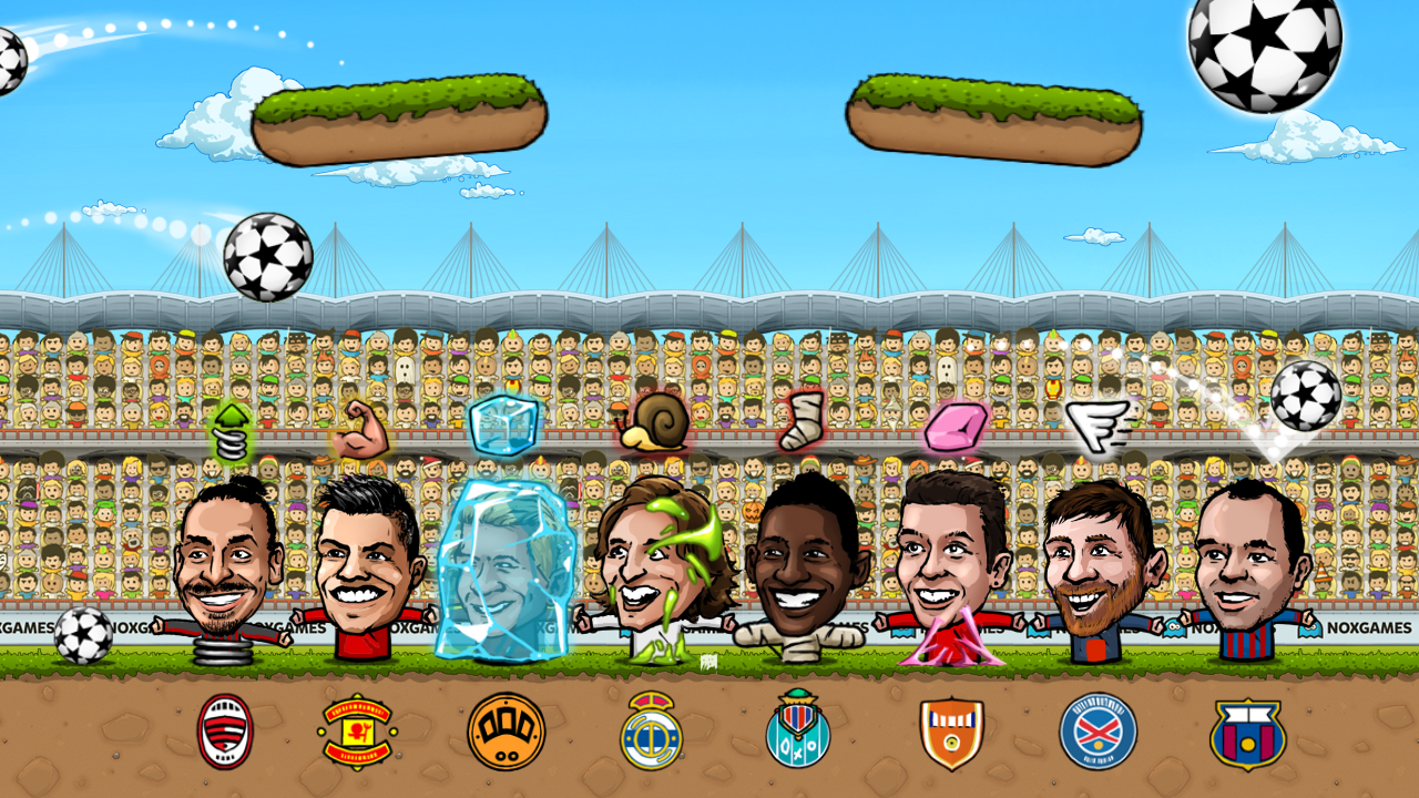 اسکرین شات 3 بازی Puppet Soccer: Champs League