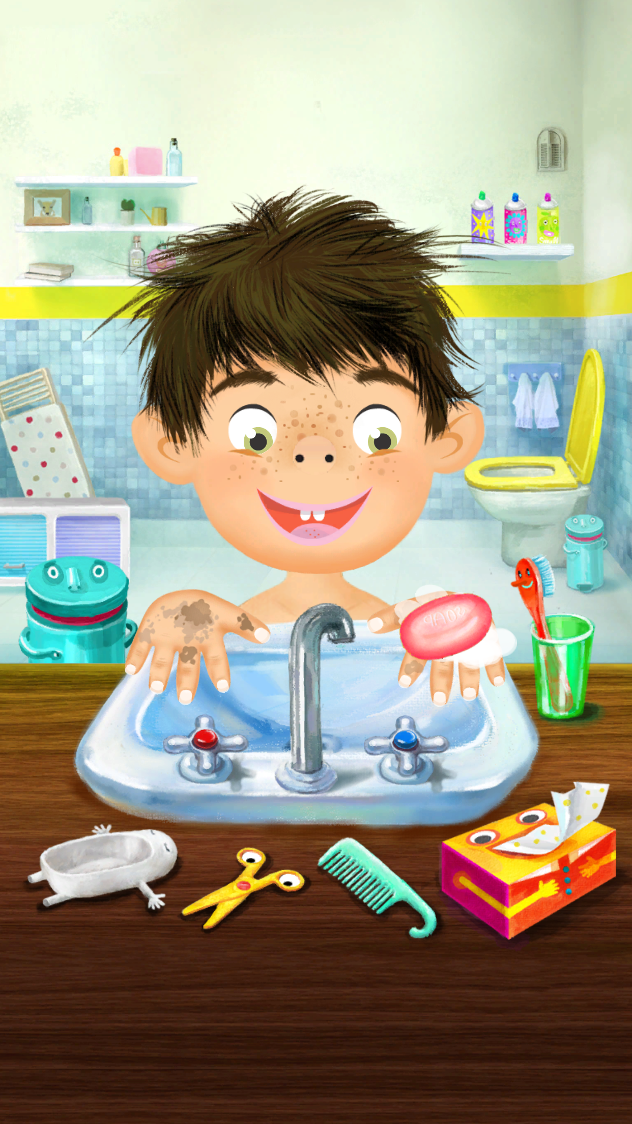 اسکرین شات 5 برنامه Pepi Bath