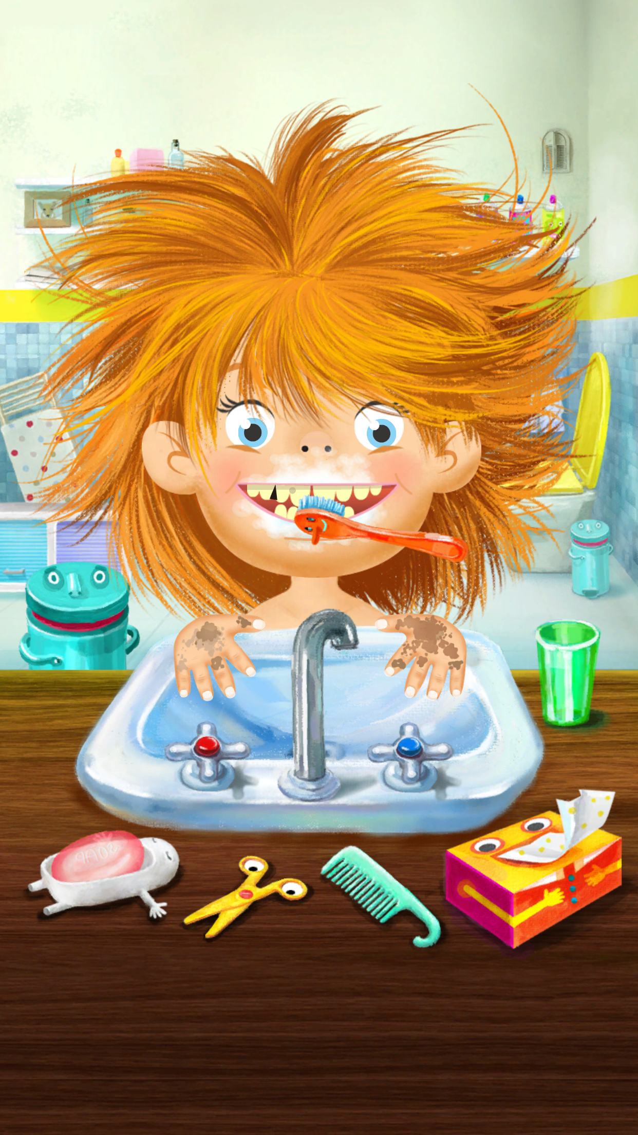 اسکرین شات 1 برنامه Pepi Bath