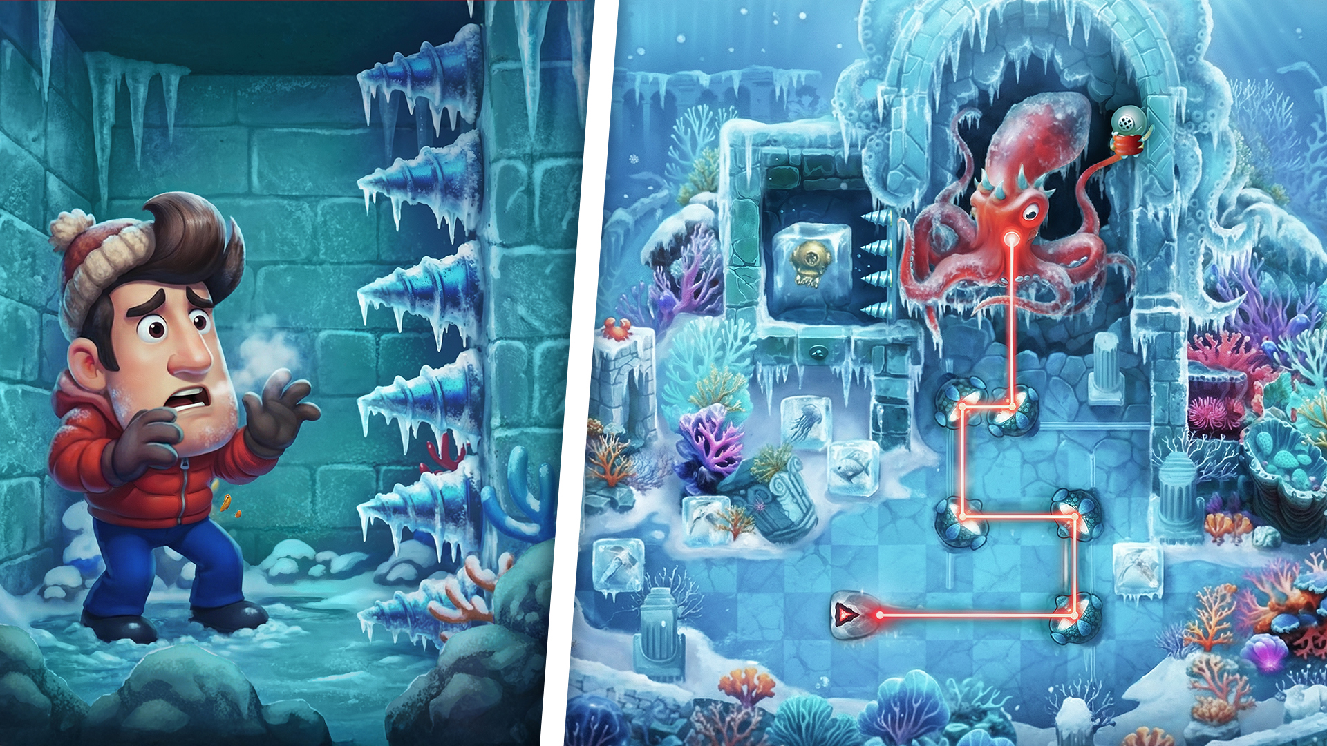 اسکرین شات 3 بازی Diggy's Adventure: Escape Game