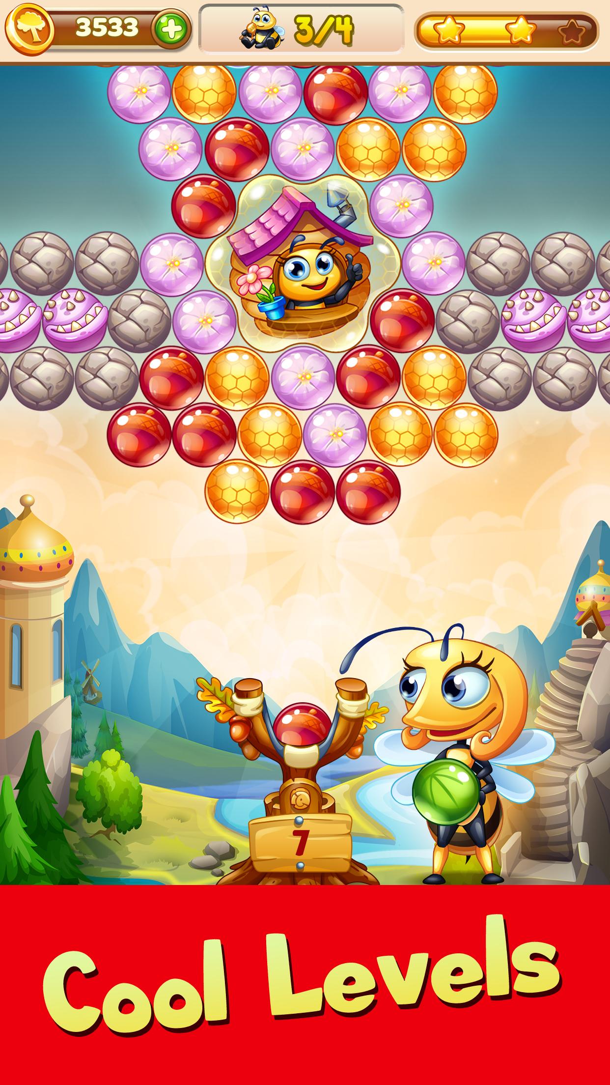 اسکرین شات 3 بازی Forest Rescue: Bubble Pop
