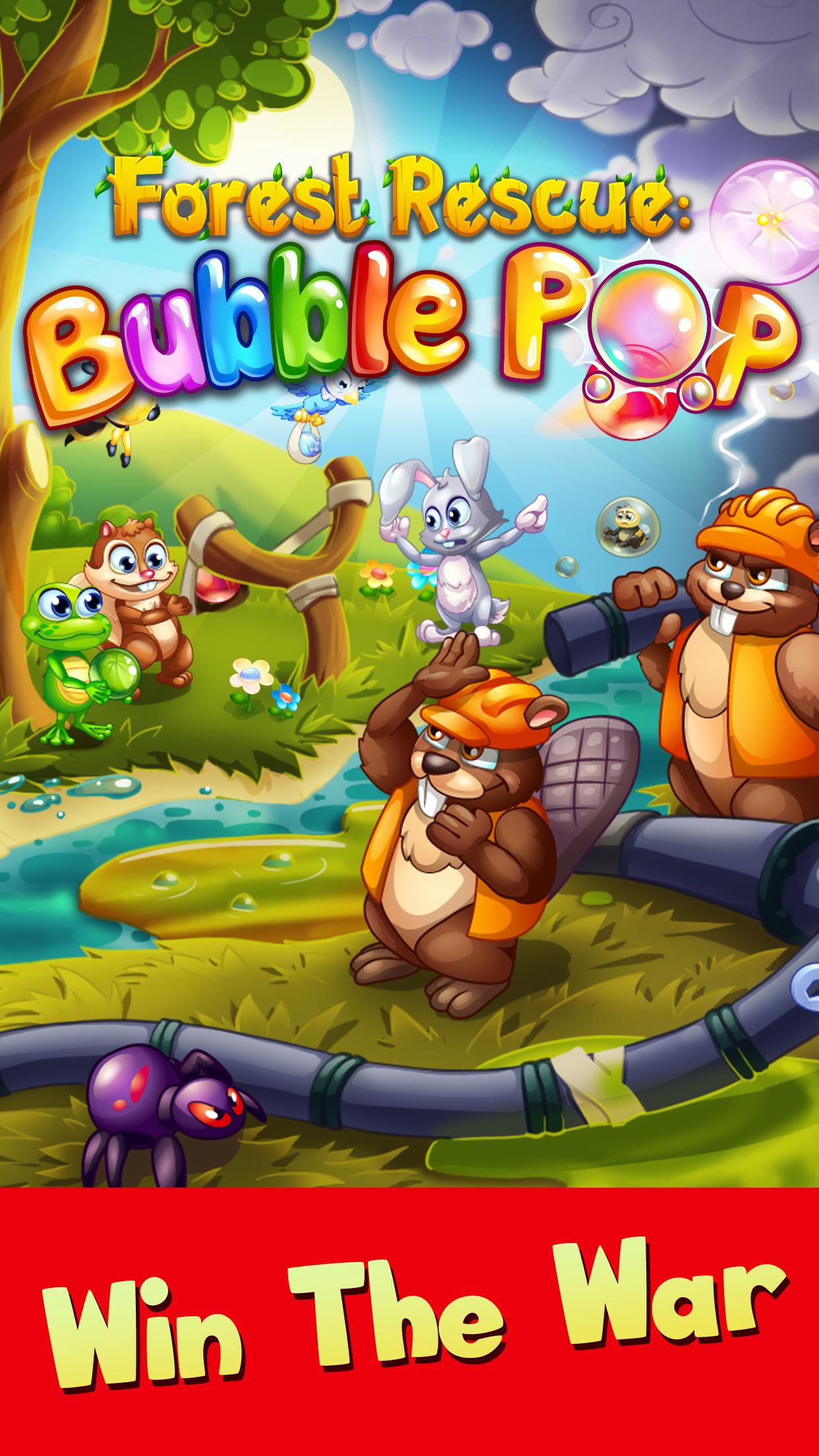 اسکرین شات 8 بازی Forest Rescue: Bubble Pop