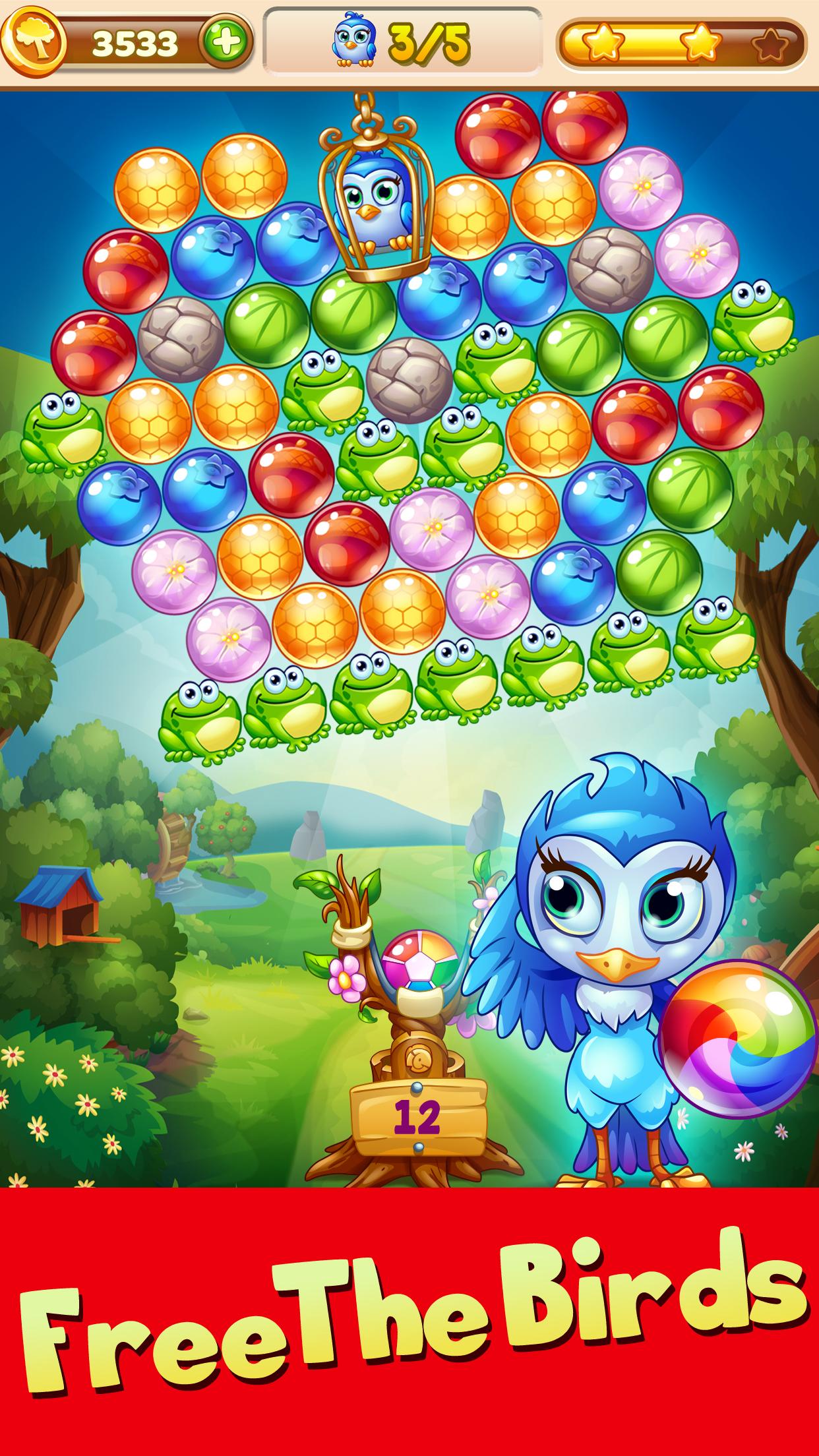 اسکرین شات 1 بازی Forest Rescue: Bubble Pop