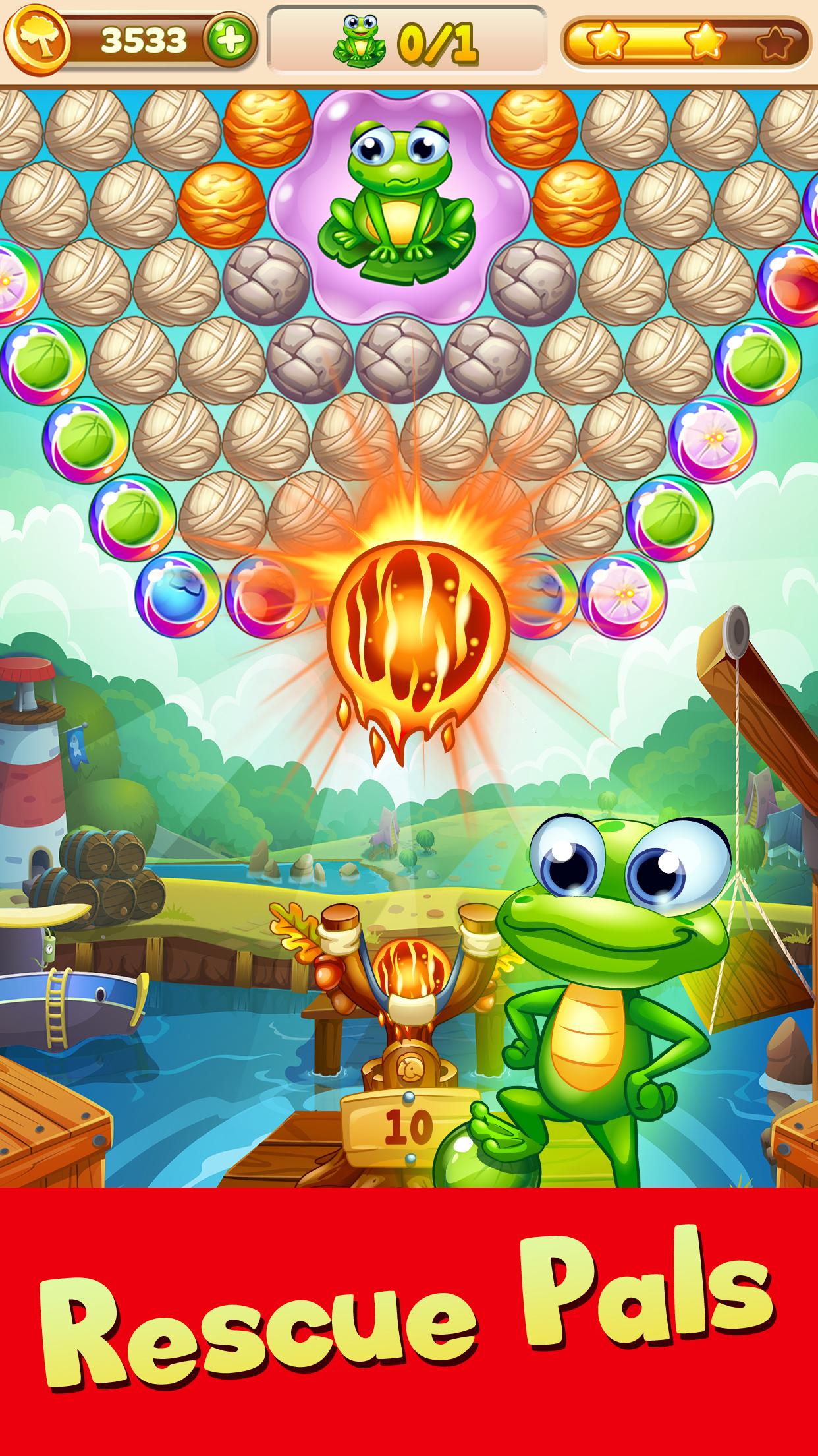 اسکرین شات 4 بازی Forest Rescue: Bubble Pop