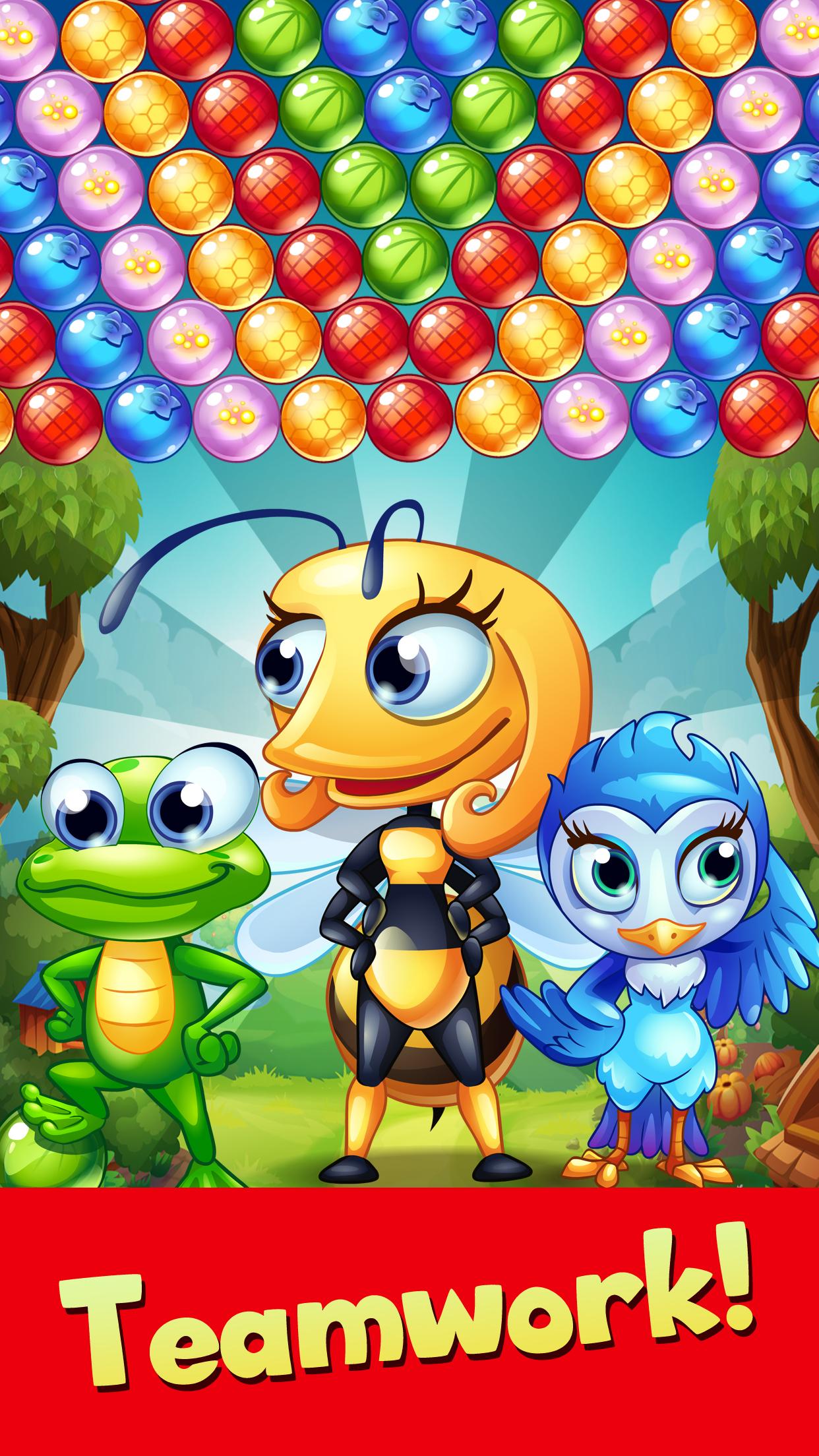 اسکرین شات 5 بازی Forest Rescue: Bubble Pop
