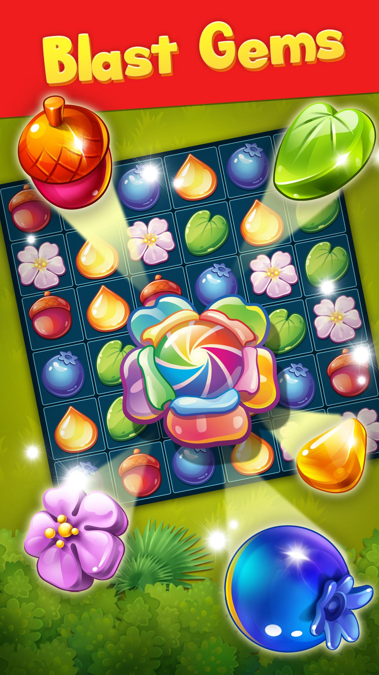 اسکرین شات 1 بازی Forest Rescue: Match 3 Puzzle