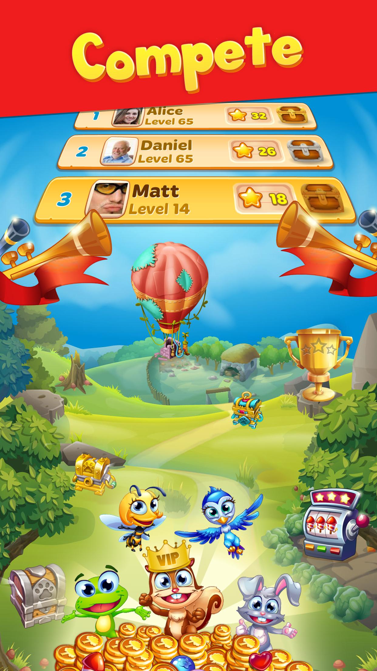 اسکرین شات 6 بازی Forest Rescue: Match 3 Puzzle