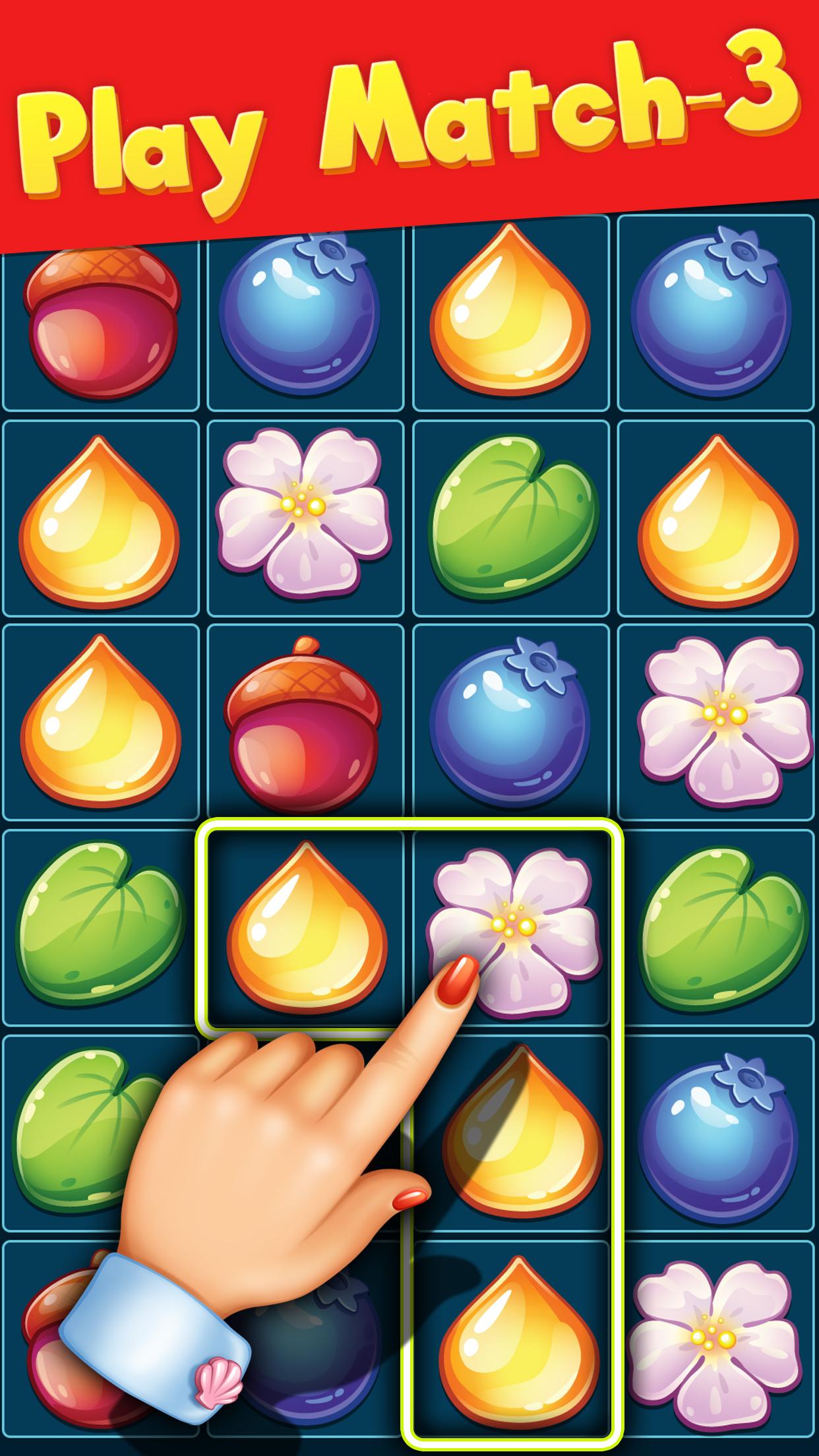 اسکرین شات 5 بازی Forest Rescue: Match 3 Puzzle