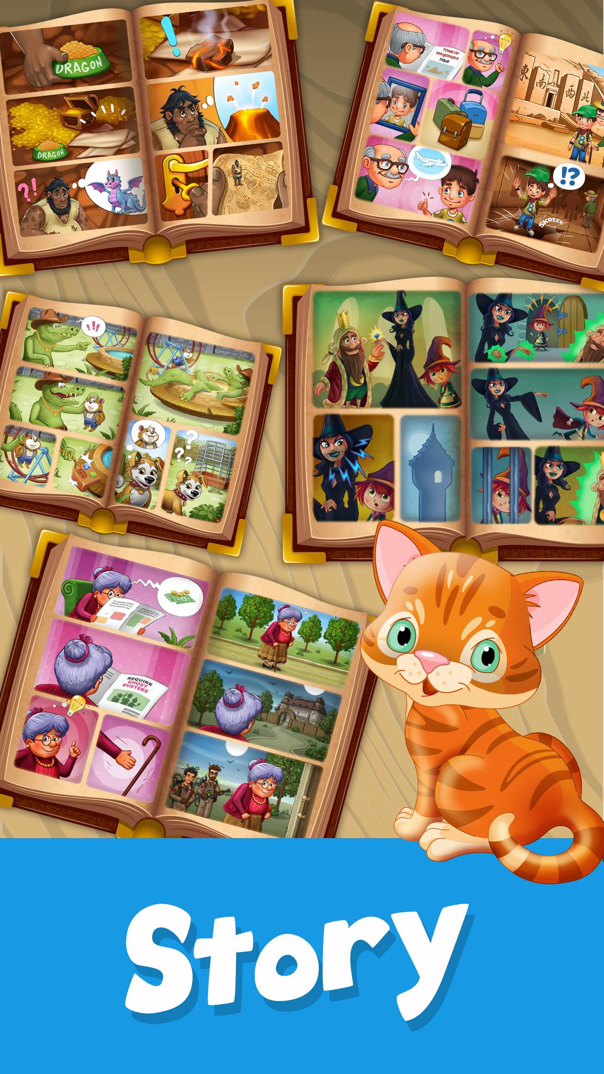 اسکرین شات 4 بازی Mahjong Tiny Tales