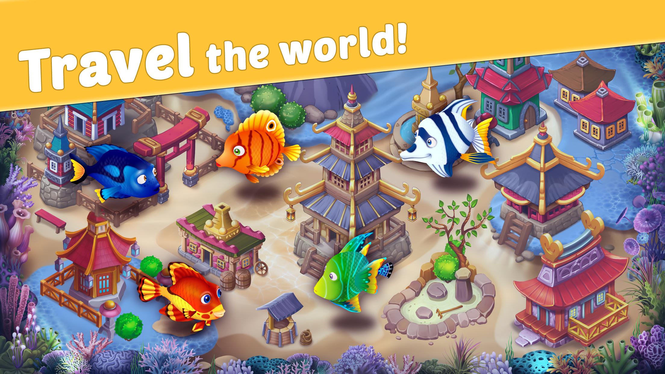 اسکرین شات 3 بازی Reef Rescue: Match 3 Adventure
