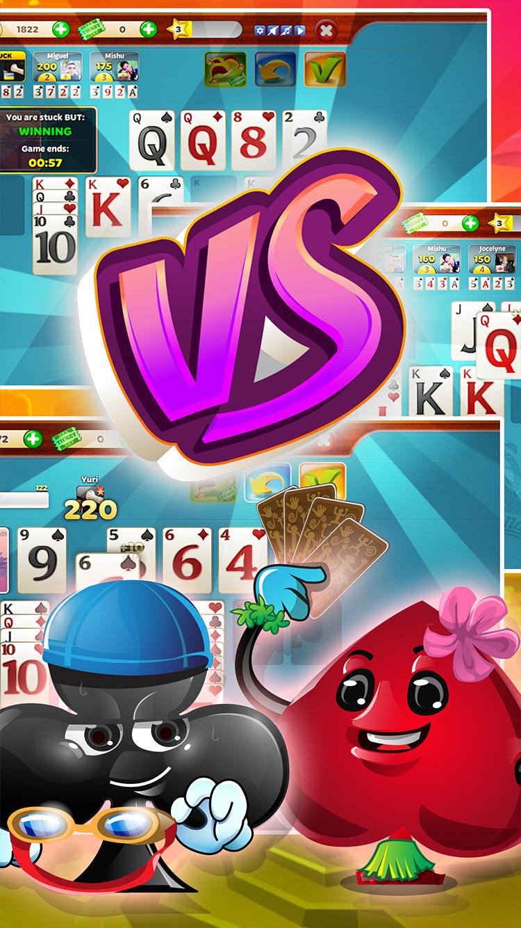 اسکرین شات 2 بازی Solitaire Showdown 2