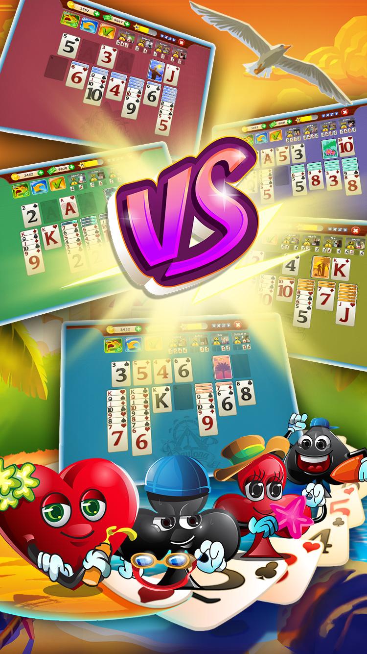 اسکرین شات 2 بازی Solitaire Showdown