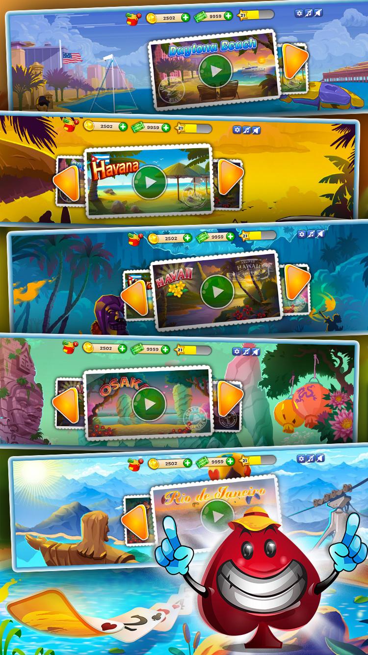 اسکرین شات 4 بازی Solitaire Showdown