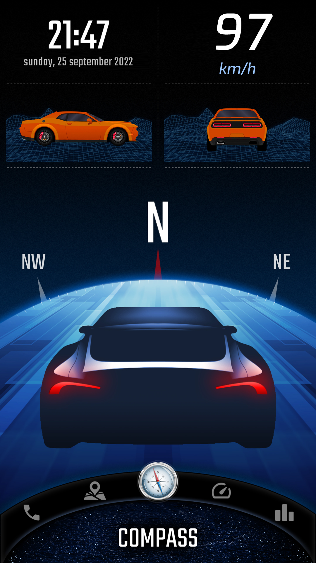 اسکرین شات 4 برنامه Car Digital Cockpit - CARID