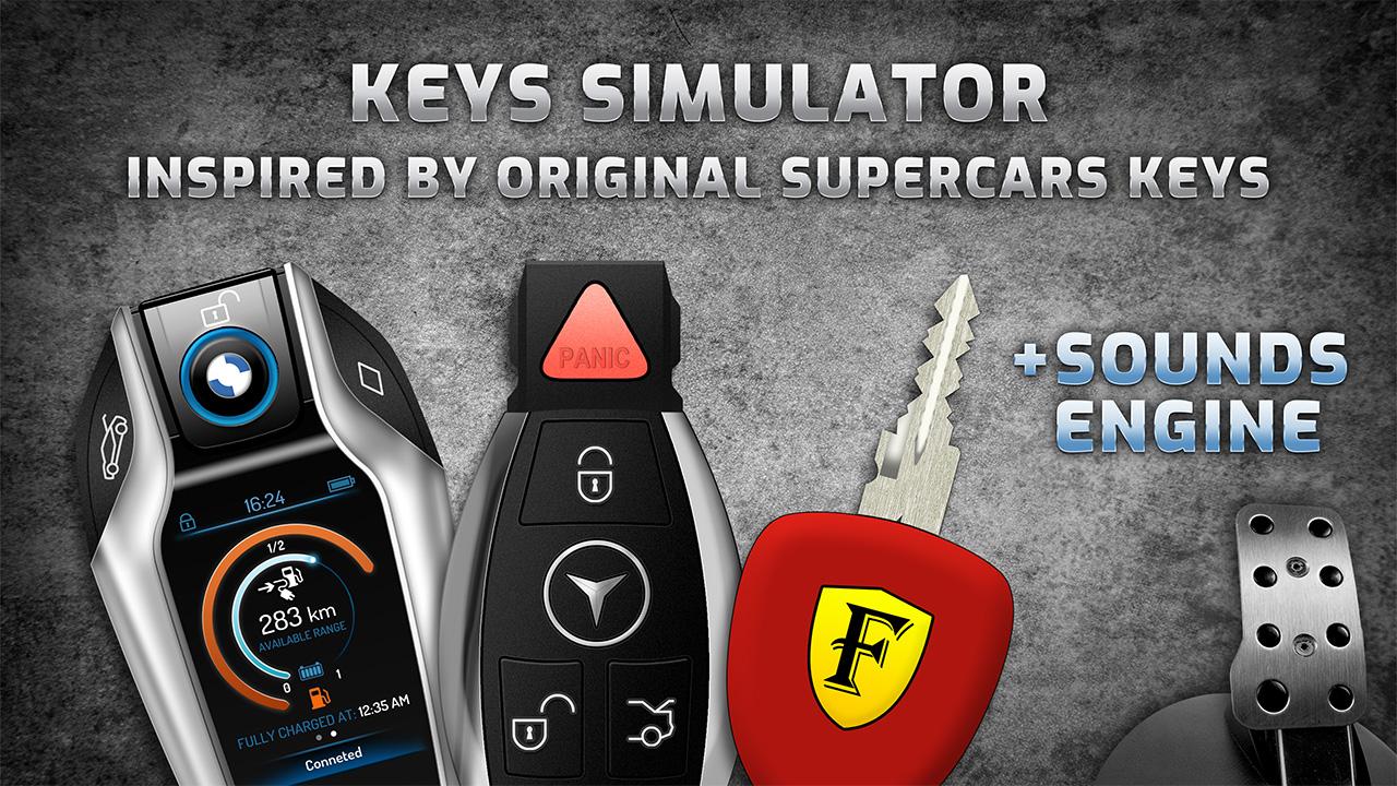 اسکرین شات 1 برنامه Keys simulator and cars sounds