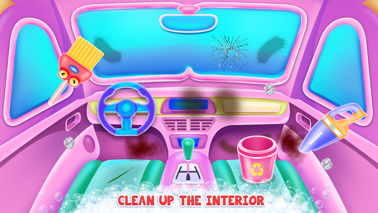 اسکرین شات 2 برنامه Animals Car Salon Cleaning