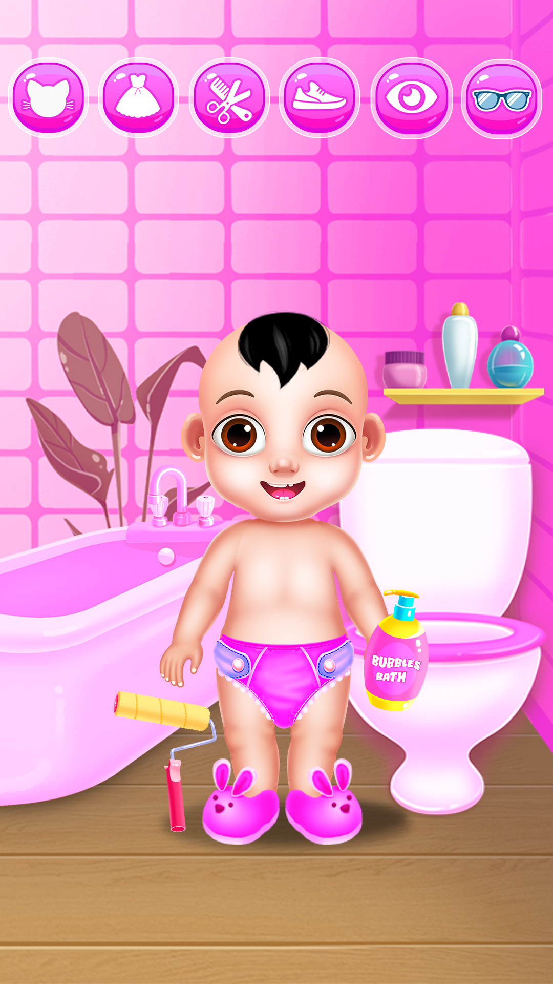 اسکرین شات 1 برنامه Baby Boy Caring Animal Dresses