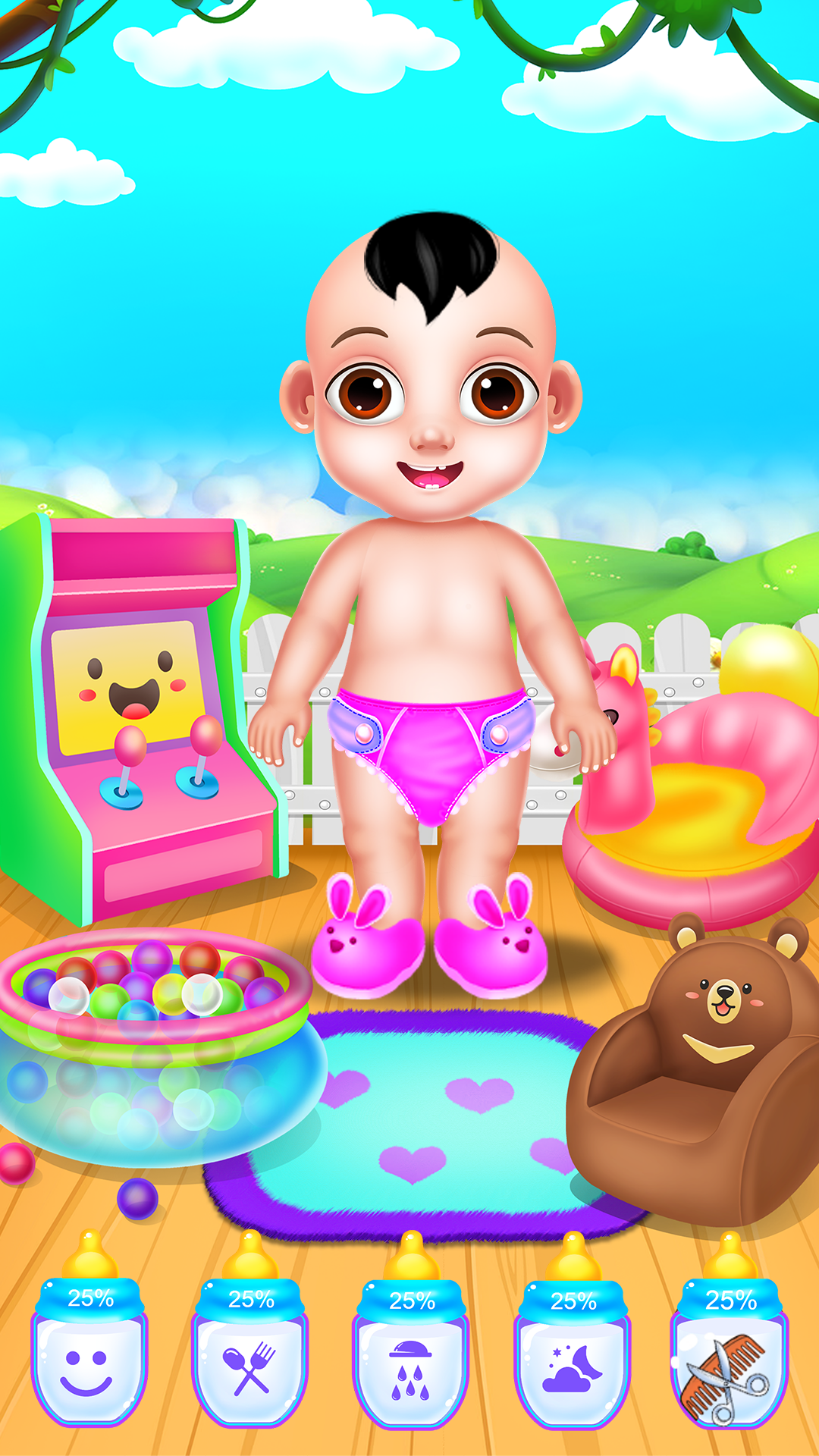 اسکرین شات 2 برنامه Baby Boy Caring Animal Dresses