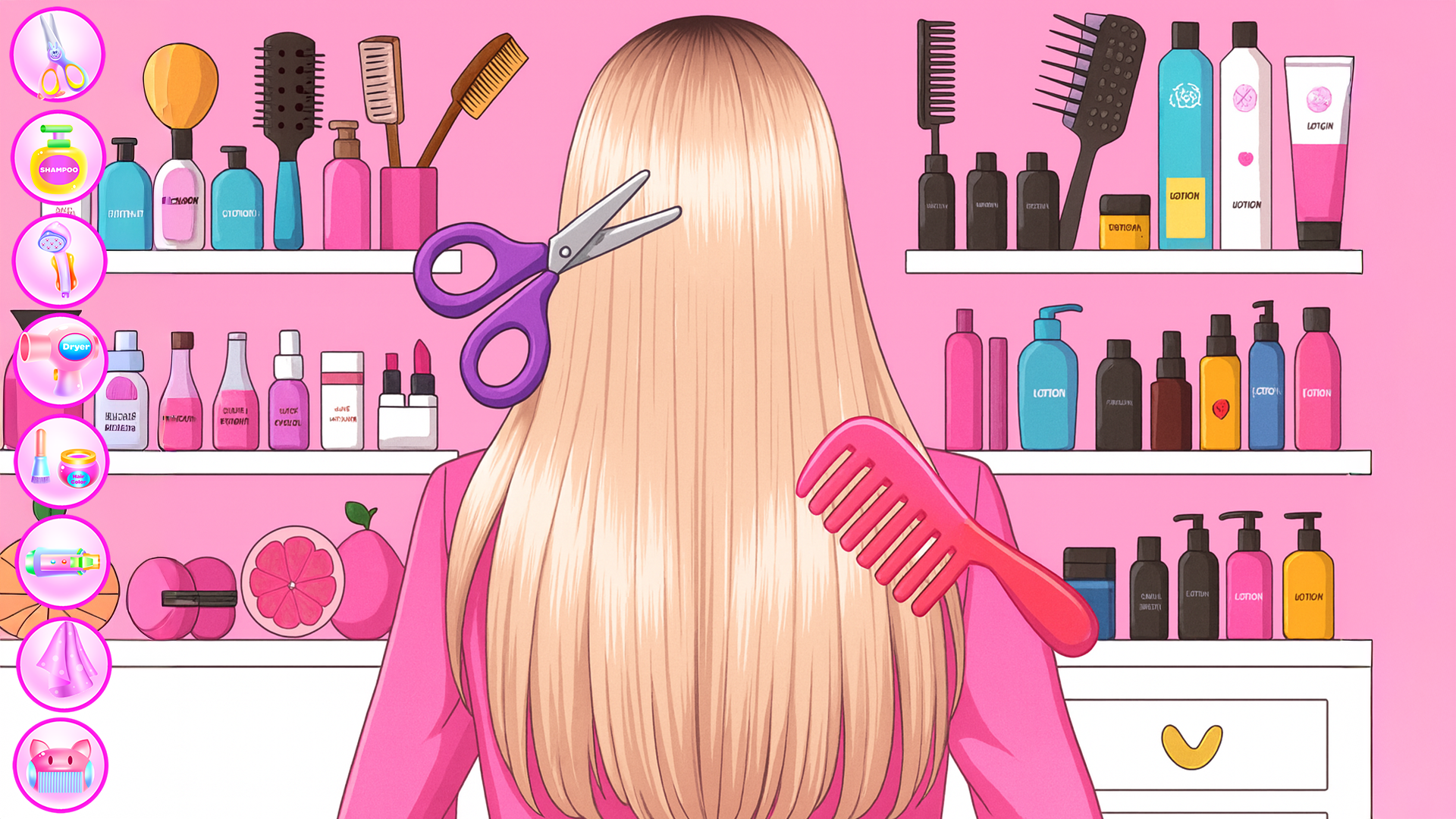 اسکرین شات 1 برنامه Braided Hair Salon