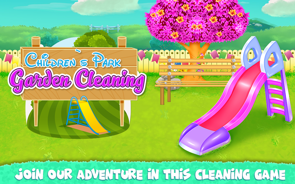 اسکرین شات 5 برنامه Childrens Park Garden Cleaning