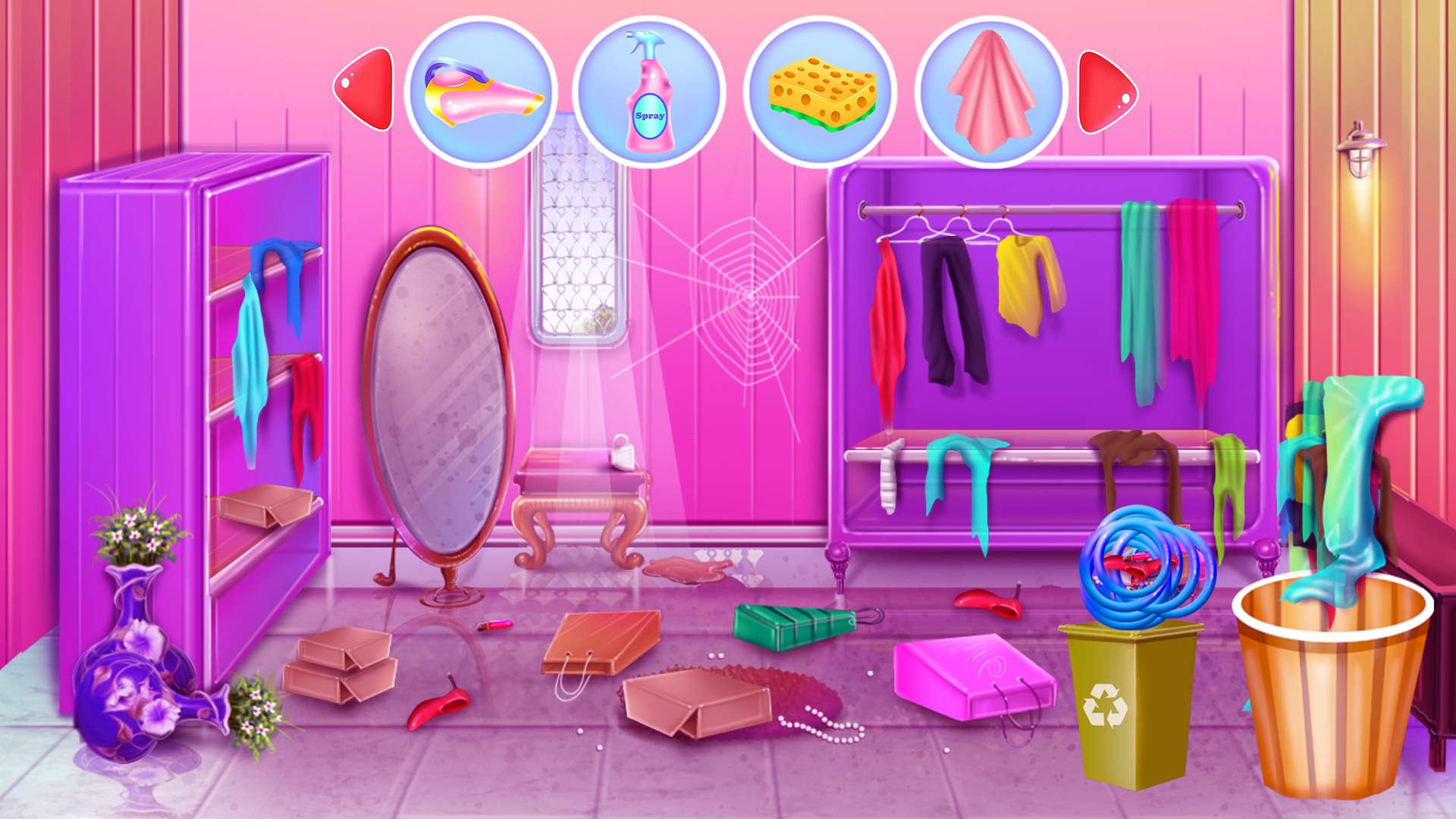 اسکرین شات 6 برنامه Fashion Girl Hair Salon