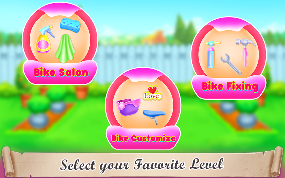 اسکرین شات 3 برنامه Girl Bike Fix & Washing Salon