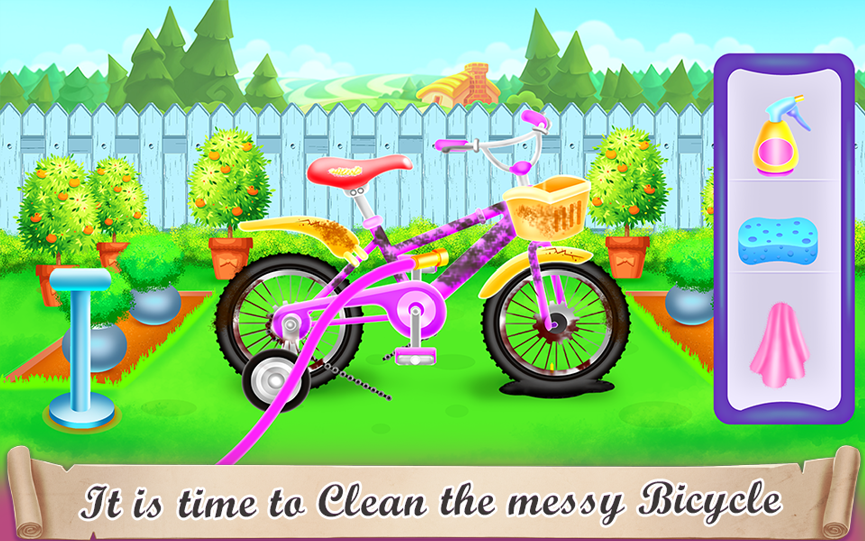 اسکرین شات 4 برنامه Girl Bike Fix & Washing Salon