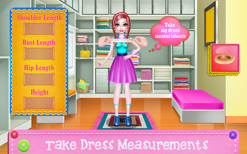 اسکرین شات 6 برنامه Highschool Girl Uniform Tailor