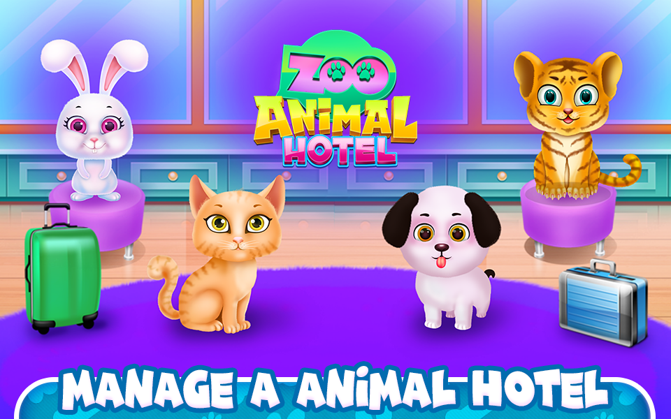 اسکرین شات 4 برنامه Zoo Animal Hotel