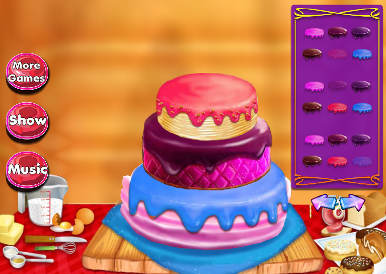 اسکرین شات 4 بازی Cake Decorating  Cooking Games