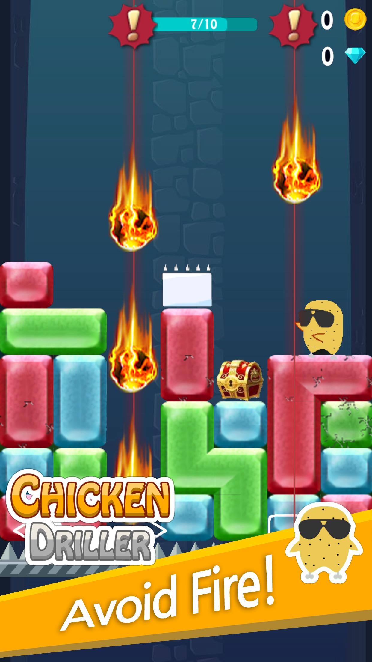 اسکرین شات 3 بازی Chicken Driller:Can Your Drill