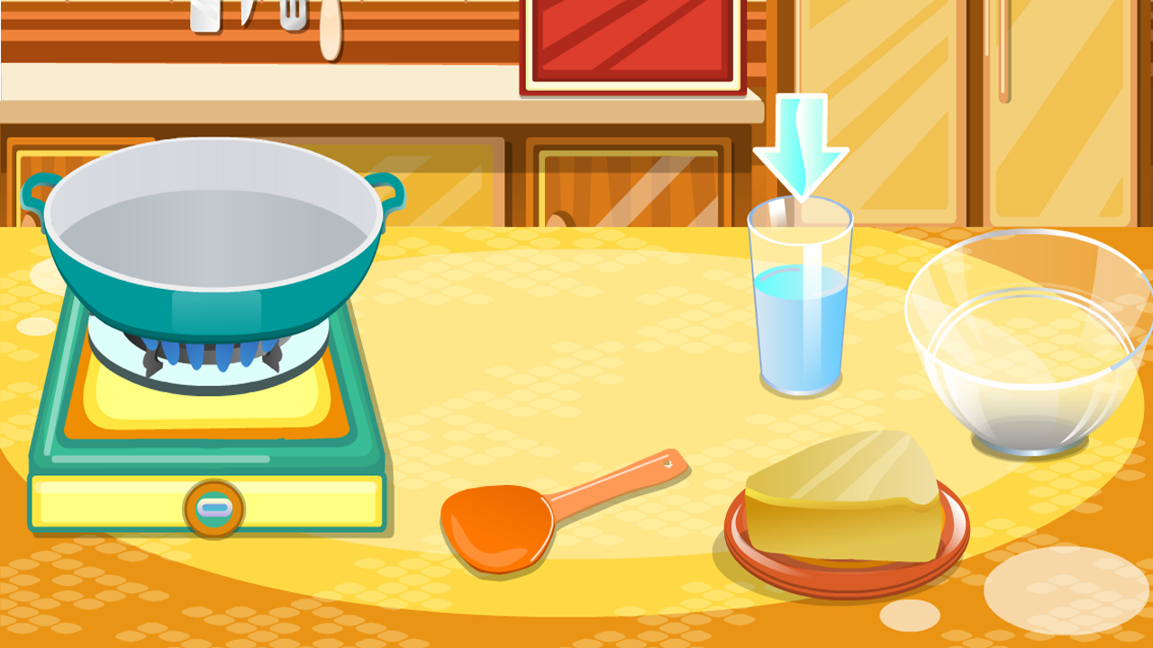 اسکرین شات 3 بازی games cooking chocolate girl