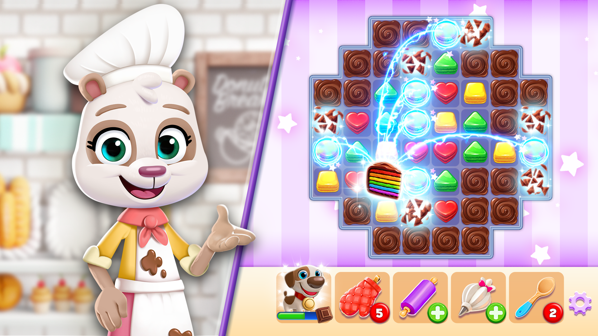 اسکرین شات 6 بازی Cookie Jam™ Match 3 Games