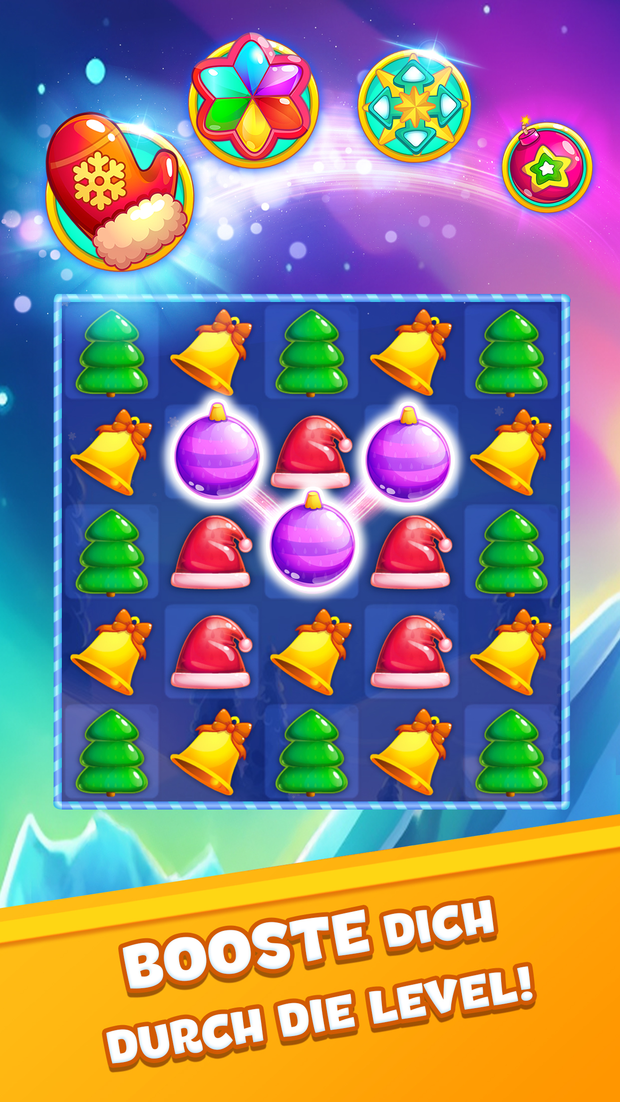اسکرین شات 3 بازی Snow Sweeper 3: Match 3 Game