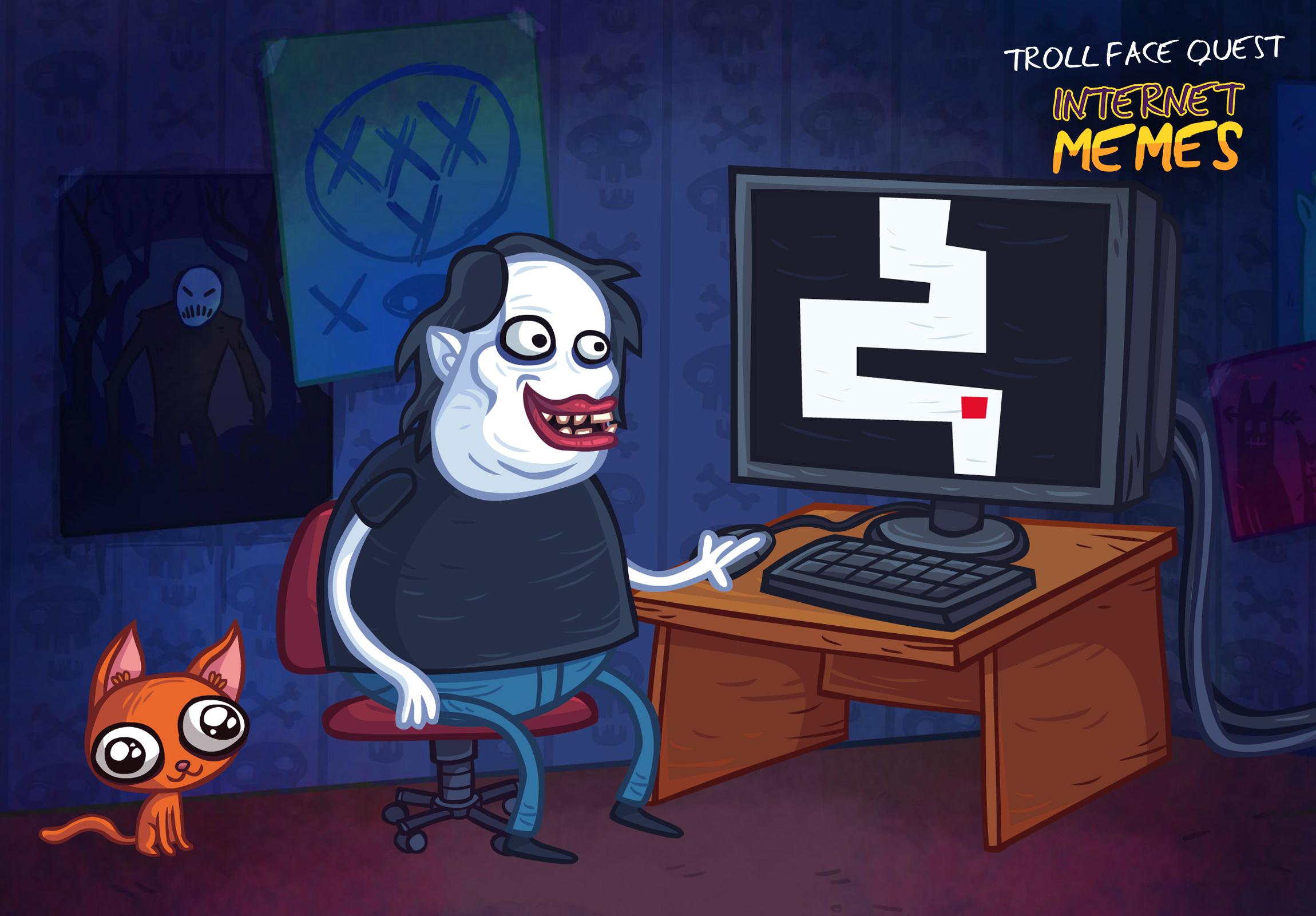 اسکرین شات 1 بازی Troll Face Quest Internet Meme