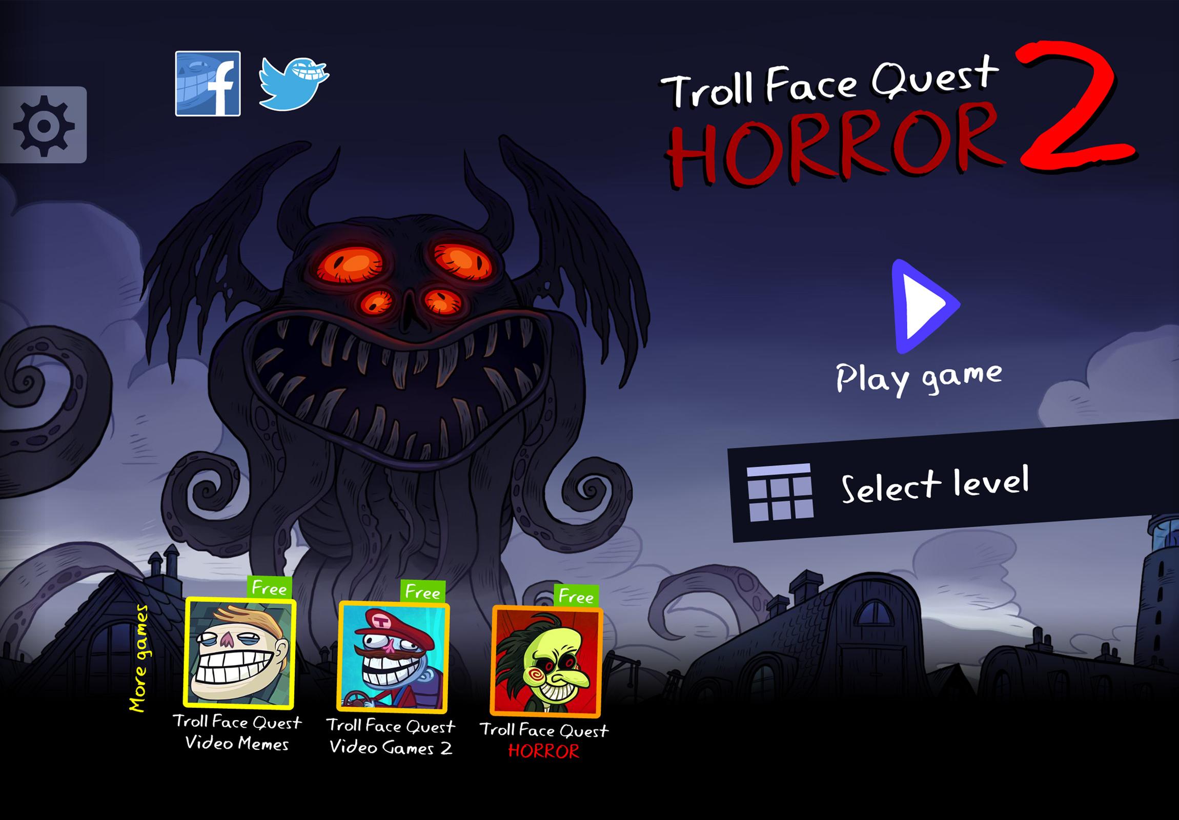 اسکرین شات 1 بازی Troll Face Quest: Horror 2