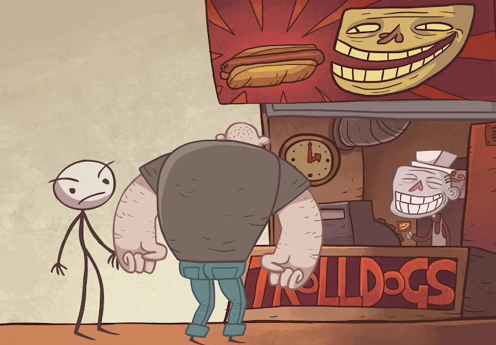 اسکرین شات 3 بازی Troll Face Quest: Unlucky