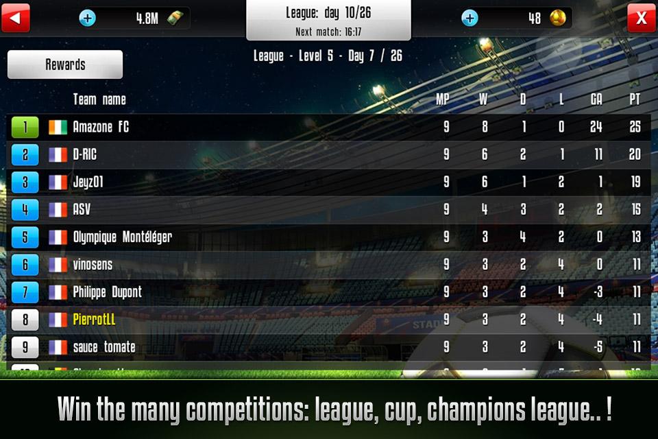 اسکرین شات 5 بازی Football Champions