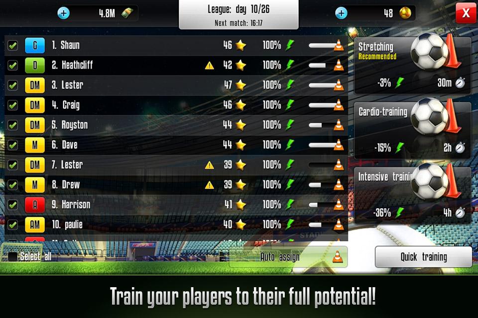 اسکرین شات 4 بازی Football Champions