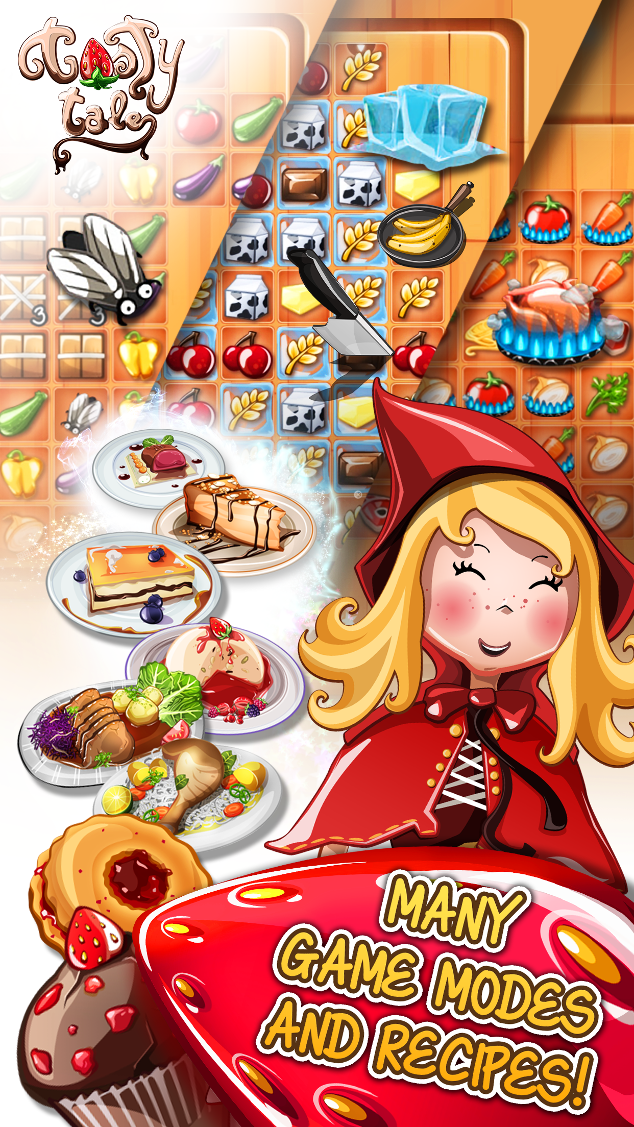 اسکرین شات 5 بازی Tasty Tale:puzzle cooking game