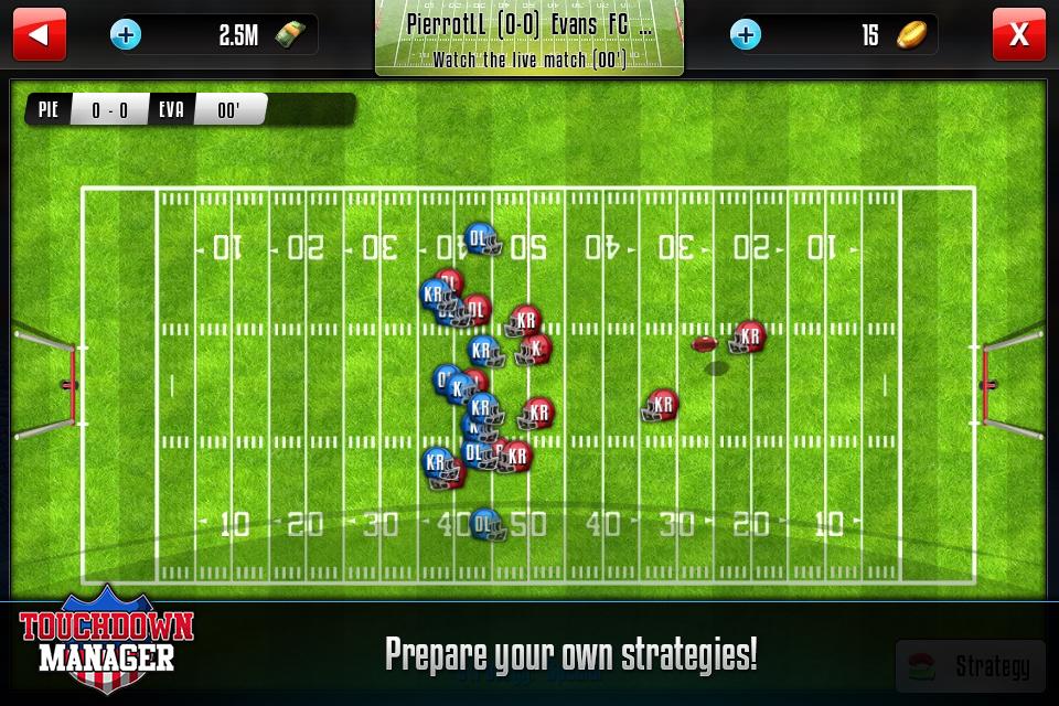 اسکرین شات 2 بازی Touchdown Manager
