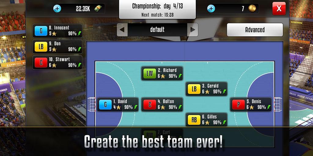 اسکرین شات 2 بازی Handball Manager