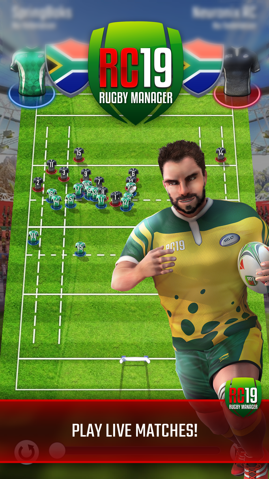 اسکرین شات 1 بازی Rugby Champions 19